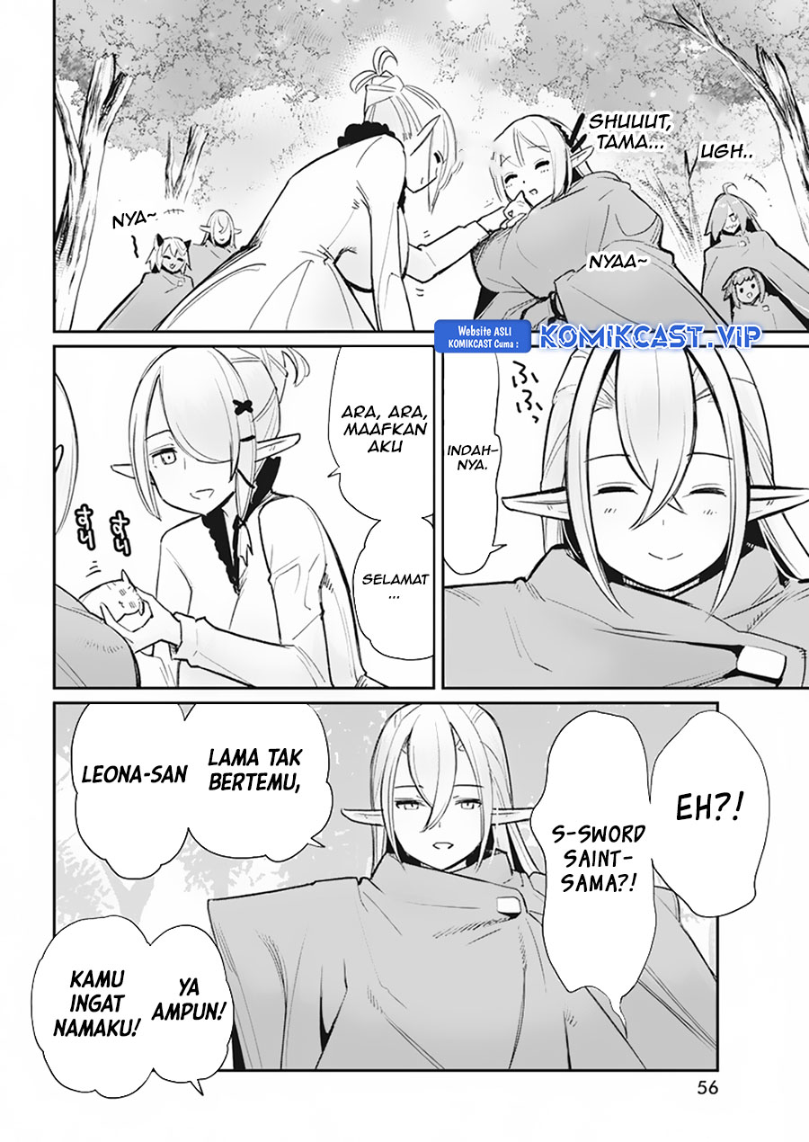 S-Rank Monster no Behemoth Dakedo, Neko to Machigawarete Erufu Musume no Kishi (Pet) Toshite Kurashitemasu Chapter 55 Bahasa Indonesia